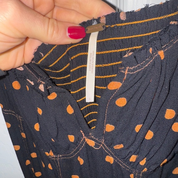 Free People Polka Dot Romper - Picture 5 of 6